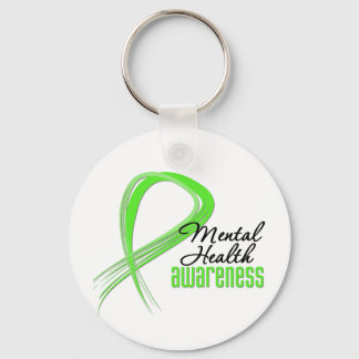 Mental Health Awareness Ribbon Keychain