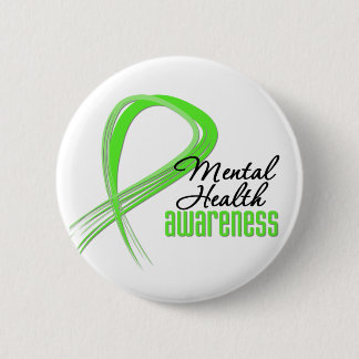 Mental Health Awareness Ribbon Pinback Button