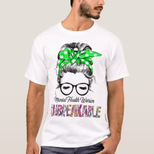 Mental Health Awareness Ribbon Support Gifts T-Shirt