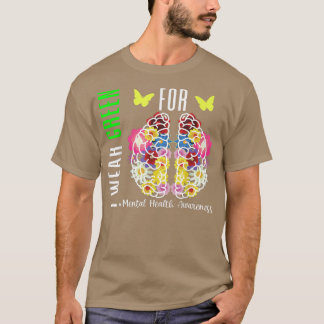 Mental Health Awareness Shirt End The Stigma Rainb