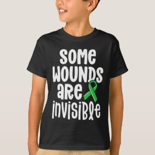 Mental Health Awareness Some Wounds Are Invisible T-Shirt