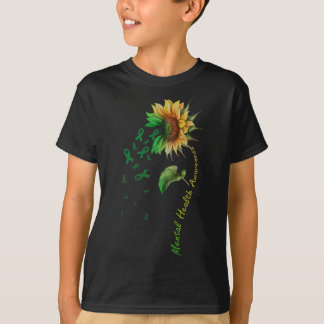 Mental Health Awareness Sunflower Comfort Colors A T-Shirt