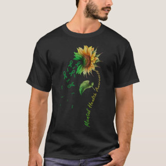 Mental Health Awareness Sunflower Comfort Colors A T-Shirt