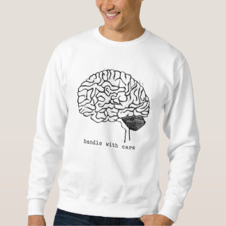 Mental Health | Brain | Handle with Care  Sweatshirt