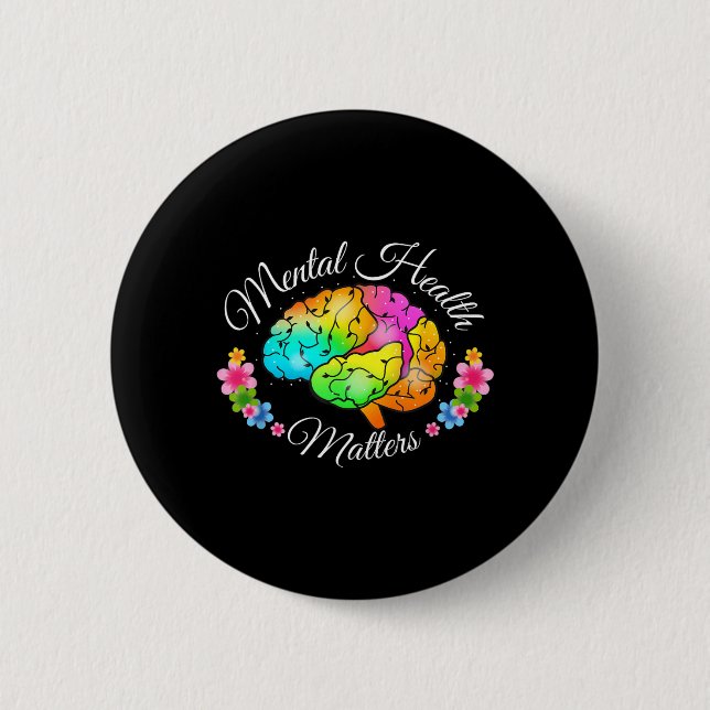 Mental Health Button (Front)