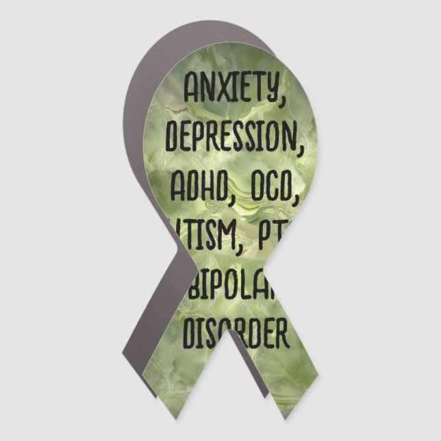 Mental Health Car Magnet (Front)