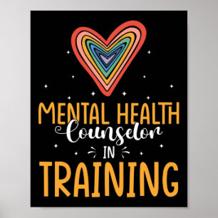 Mental Health Counselor In Training Mental Health Poster