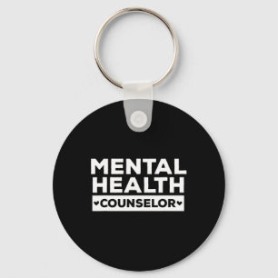 Mental Health Counselor - Mental Therapist Oufit  Keychain