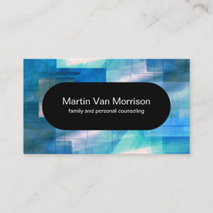 Mental Health Counselor Modern Design Business Card