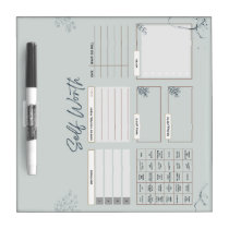 Mental Health Daily Gratitude Dry Erase Board