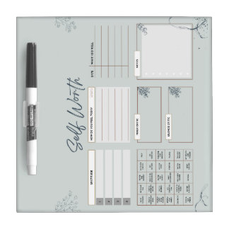 Mental Health Daily Gratitude Dry Erase Board