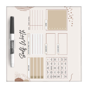 Mental Health Daily Gratitude Dry Erase Board