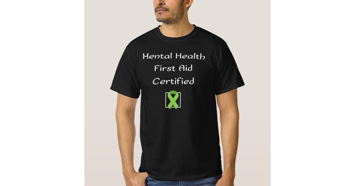 Hope Mental Health Awareness Green Ribbon T Shirt' Men's T-Shirt