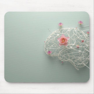 Mental Health Growth Art Notebook Mouse Pad