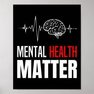 Mental Health Human Brain Problem Awareness Pullov Poster