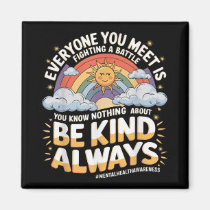 Mental Health Illness Awareness Month Depressed Pe Magnet