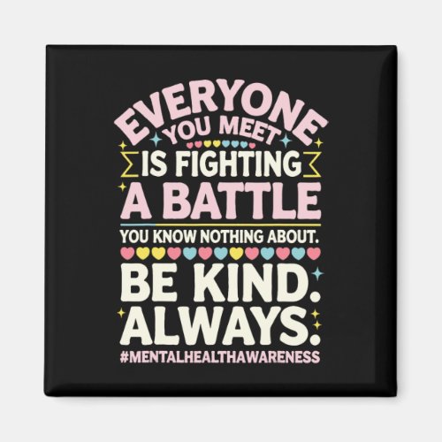 Mental Health Illness Awareness Month Depressed Pe Magnet