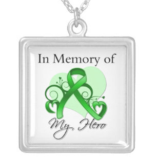 Mental Health - In Memory of My Hero Silver Plated Necklace