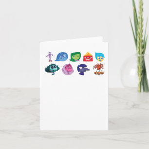 Mental Health Inside Out 2 Sticker  Card