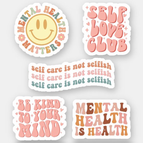 Mental Health Inspirational Mental Health Pack Sticker