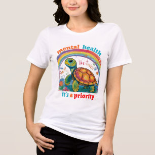 MENTAL HEALTH, IT’S A PRIORITY Tri-Blend SHIRT