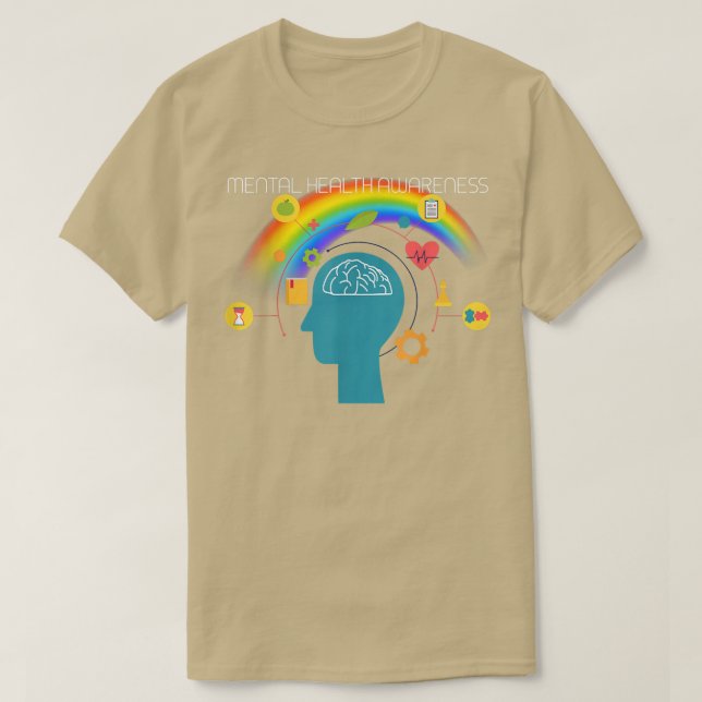 Mental Health Lgbtq4512 2016  T-Shirt (Design Front)