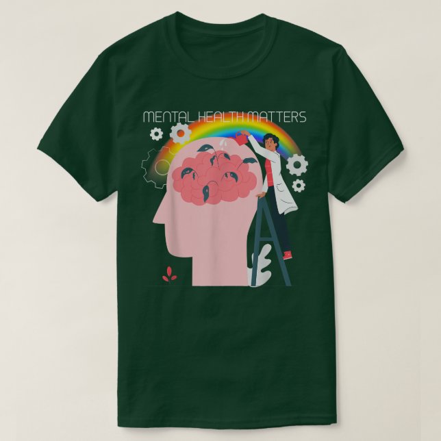 Mental Health Lgbtq 4485  T-Shirt (Design Front)