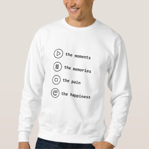 Mental Health Living Mindfulness Consciously Sweatshirt