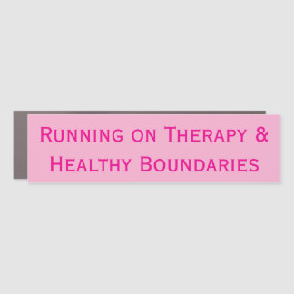 Mental Health Magnetic Bumper Sticker Car Magnet