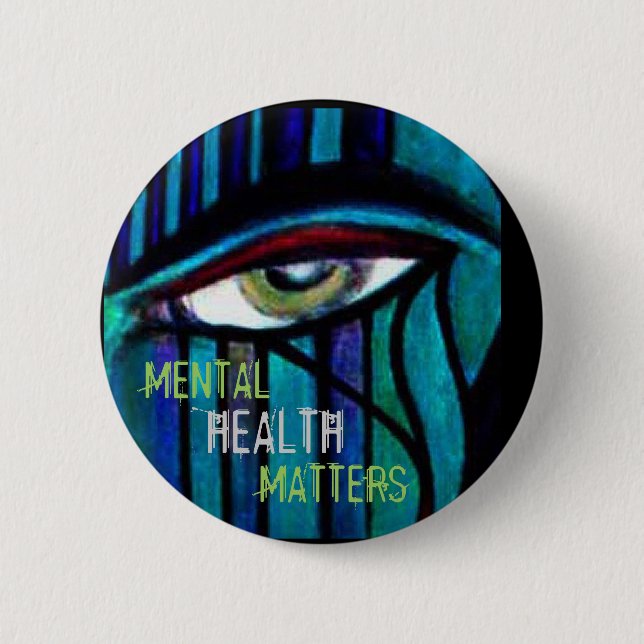 Mental Health Matters Button (Front)