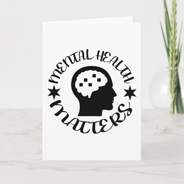 Mental Health Matters Card (Front)