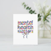 🌸 Mental Health Matters Floral Design (Standing Front)