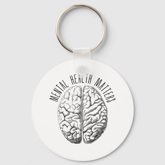 Mental health matters keychain (Front)