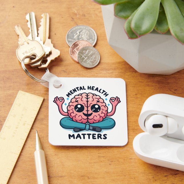 Mental Health Matters Keychain (Desk)