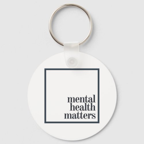 Mental Health Matters Keychain