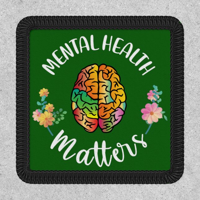 Mental Health Matters | Mental Health Awareness Patch (Front)