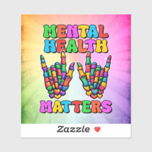 Mental Health Matters Sticker