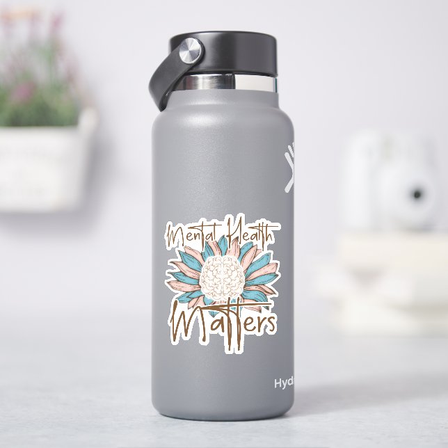 Mental Health Matters Sticker (HydroFlask)
