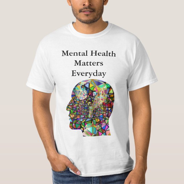 Mental Health Matters T-Shirt-Men's T-Shirt (Front)