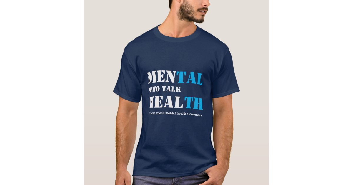 Mental Health Awareness Gifts Depression T-Shirt Heart Shape