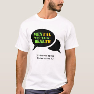 Mental Health MEN WHO TALK HEAL Customized T-Shirt