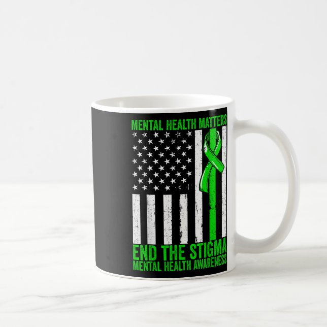 Mental Health Mental Health Awareness End The Stig Coffee Mug (Right)
