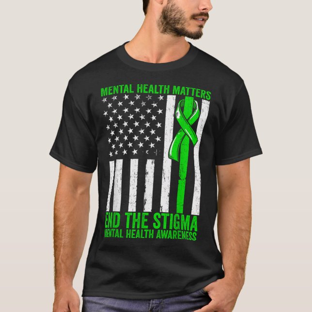 Mental Health Mental Health Awareness End The Stig T-Shirt (Front)