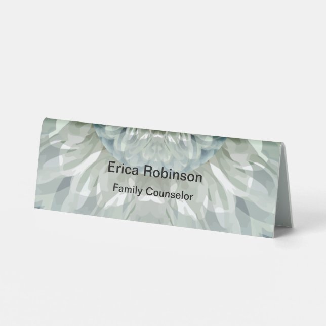 Mental Health Modern Office Table Tent (Back)