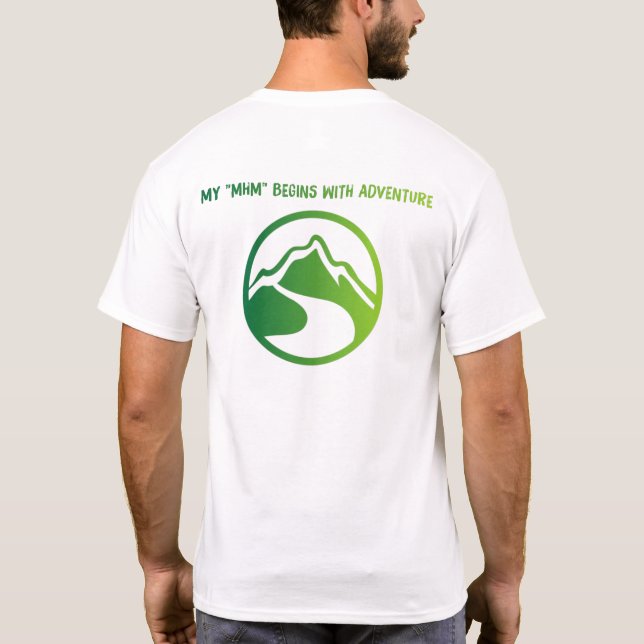 Mental Health Momentum Men's T-Shirt (Back)