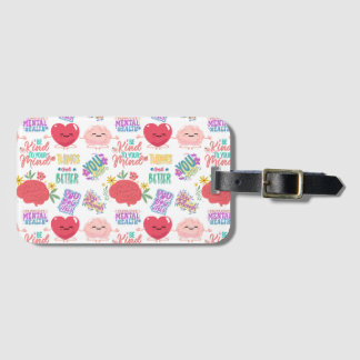 Mental Health Motivational  Luggage Tag