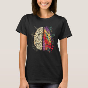 Mental Health Neurologist Neurology Colorful Human T-Shirt