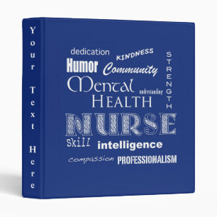 Mental Health Nurse-Attributes/Blueberry Binder