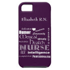 Mental Health Nurse-Attributes /Plum
