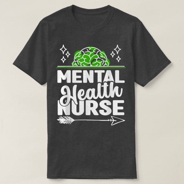 Mental Health Nurse Nurses Nursing Rn 5150  T-Shirt (Design Front)